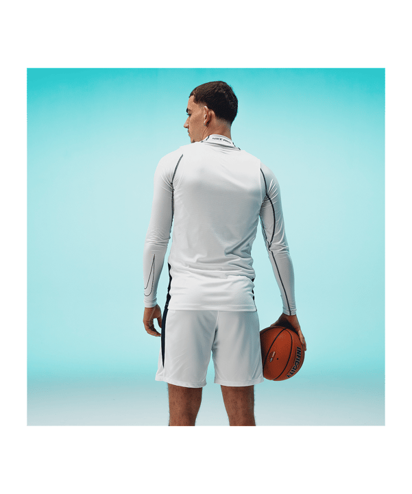 Nike Team Basketball Stock Trikot Weiss F100 - weiss