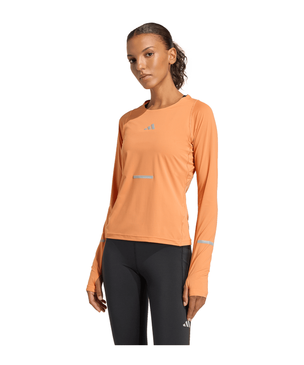 adidas adi365 Climacool+ Longsleeve Damen Orange - orange