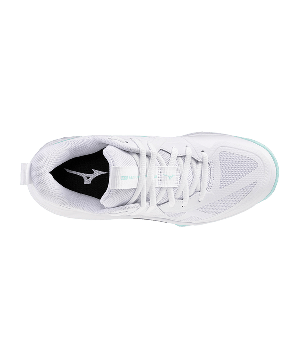 Mizuno Wave Momentum Pro Damen Weiß F45 - weiss