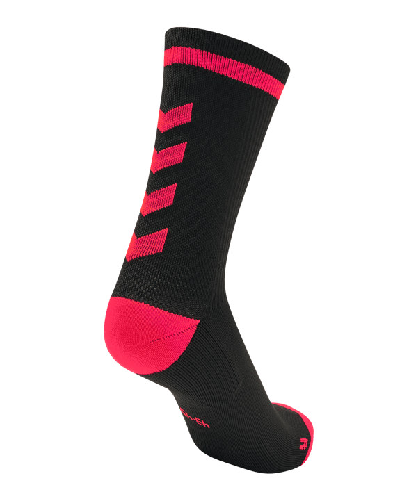 Hummel Elite Low Socken Schwarz Pink F2842 - schwarz