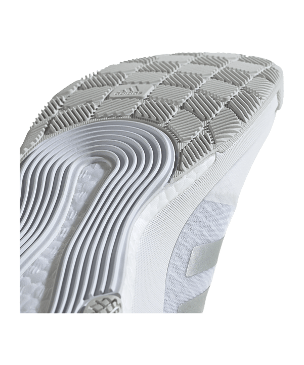 adidas Crazyflight Damen Weiss Silber - weiss