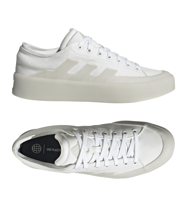 adidas ZNSORED Lifestyle Skateboarding Sportswear Shoes White - weiss