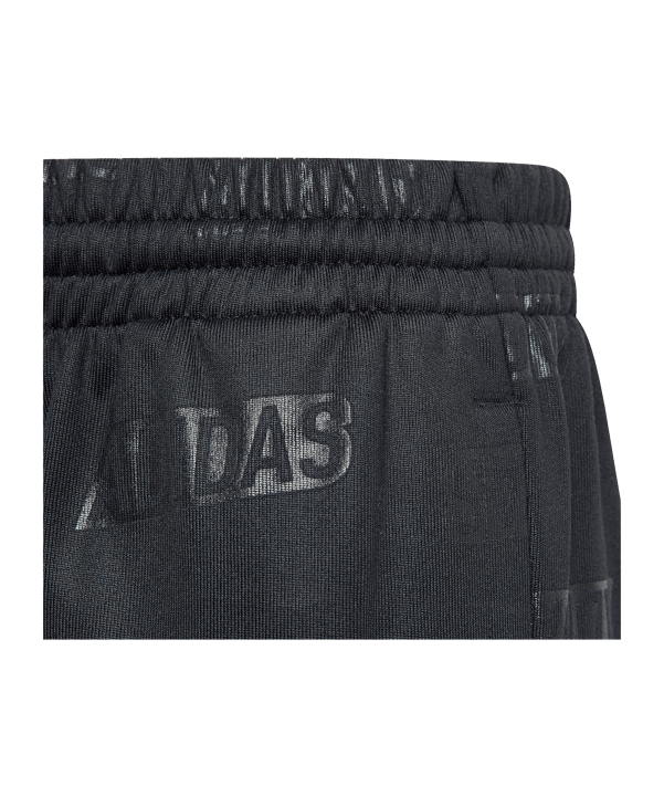 adidas JB Jogginghose Kids Schwarz Gold - schwarz