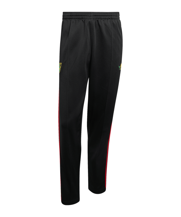 adidas JFF Jamaika Track Hose Schwarz - schwarz