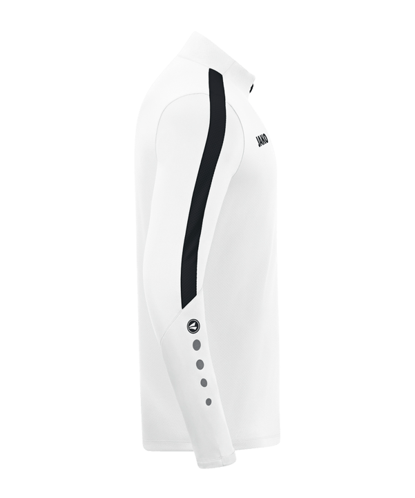 JAKO Power Sweatshirt Weiss Schwarz F000 - weiss