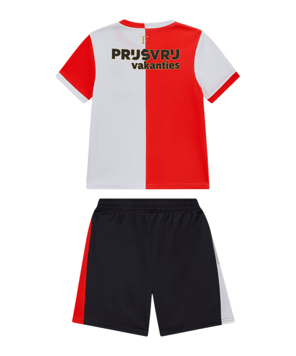 Castore Feyenoord Rotterdam Trikot Set Heim 2025/2026 Rot F072 - rot