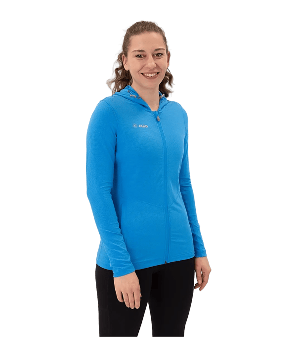 JAKO Giacca con cappuccio Blu C89 - blu