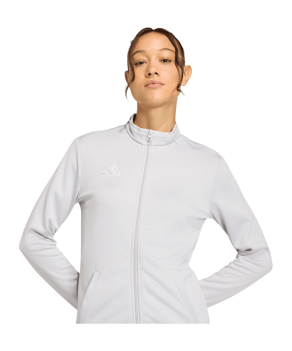 adidas Entrada 26 Trainingsjacke Damen Grau - grau