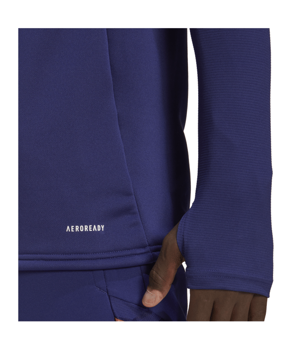 adidas Condivo Predator HalfZip Sweatshirt Blau - blau
