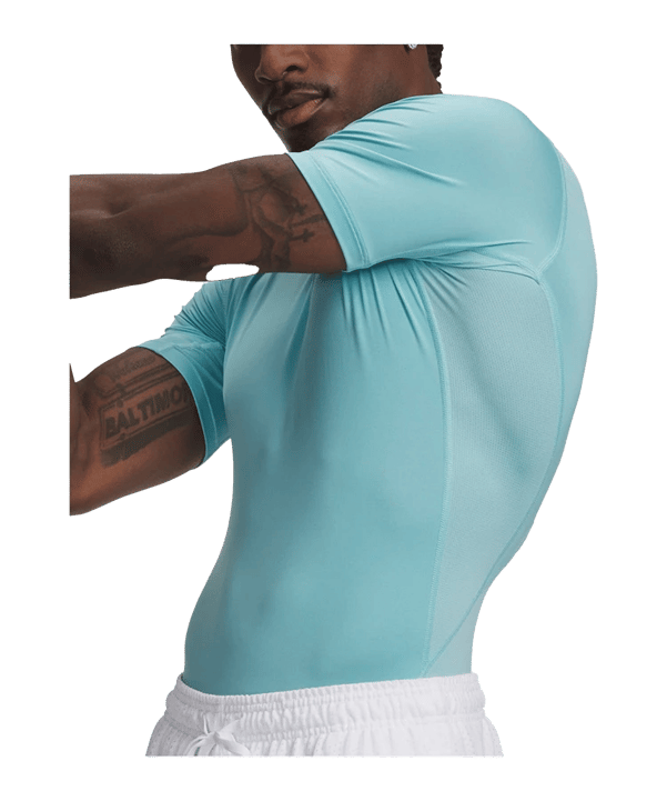 Under Armour HG Armour Comp Underwear Shirt Blau F425 - blau