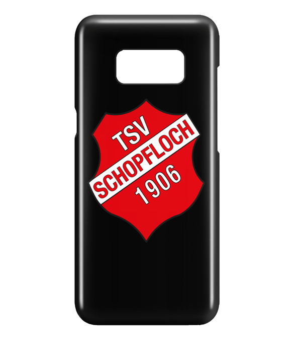 TSV Schopfloch Samsung Case Wappen Schwarz - schwarz