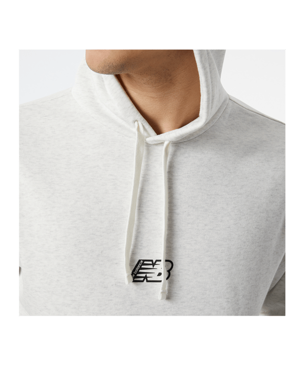 New Balance Essentials Fleece Hoody Grau FSAH - grau