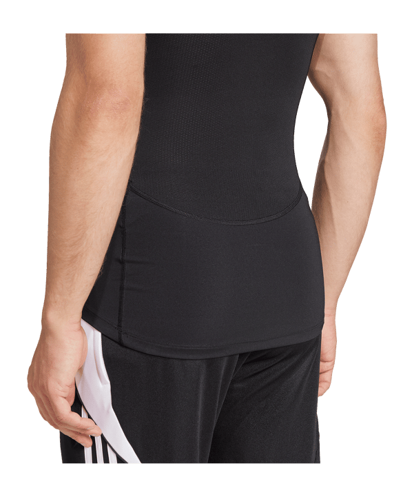 adidas Techfit Longsleeve Schwarz - schwarz