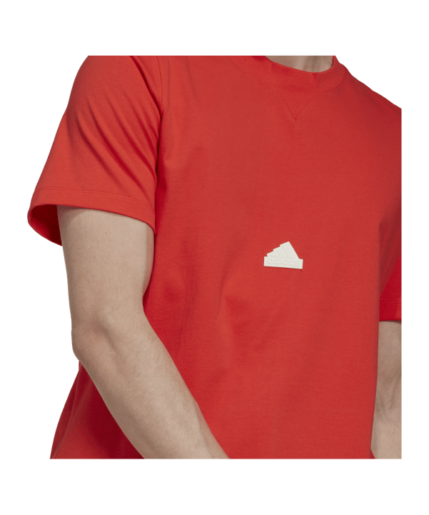 adidas New T-Shirt Rot - rot