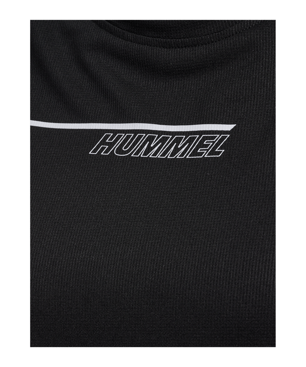 Hummel Court Weight T-Shirt Damen Schwarz F2001 - schwarz