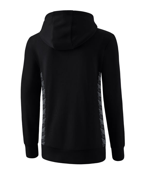 Erima Team Essential Hoody Damen Schwarz - schwarz
