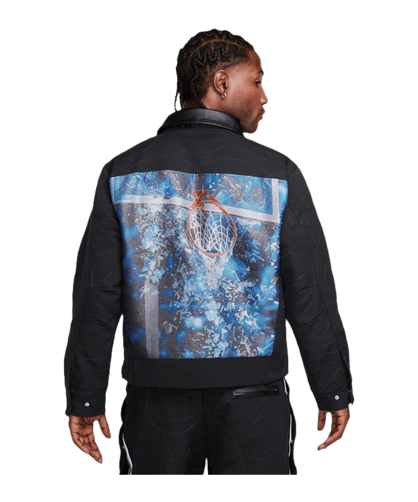 Nike Naos Woven Jacke Schwarz F010 - schwarz