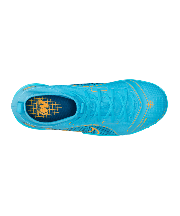 Nike Jr Mercurial Superfly VIII Blueprint Academy Kids Blau F484 - blau