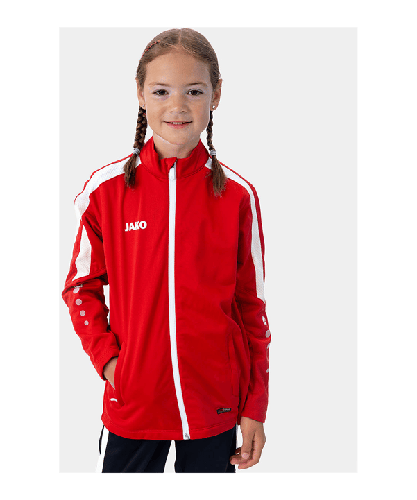 JAKO Power Giacca da allenamento Bambini Rosso C100 - rosso
