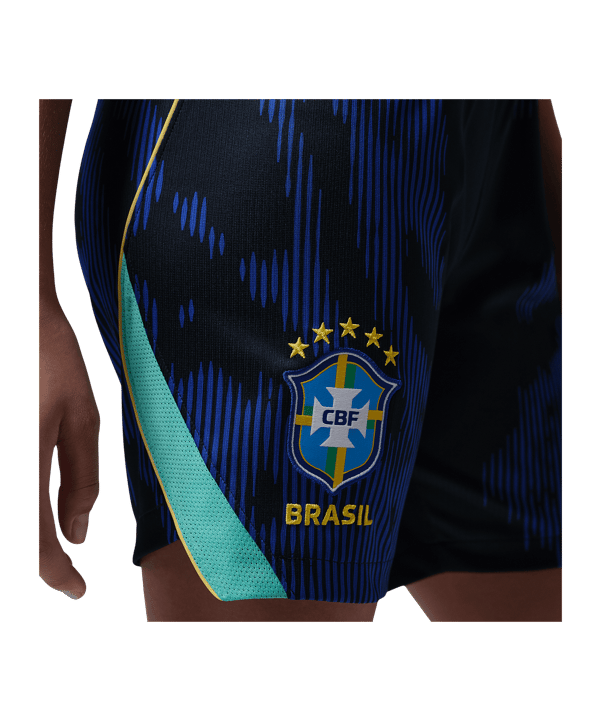 Nike CBF Brasilien Stadium Short Kids Blau F417 - blau