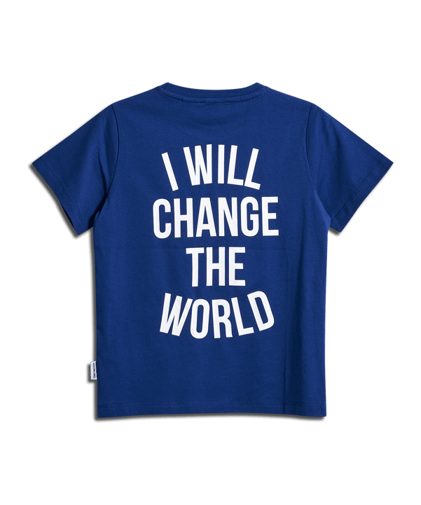 Hummel Revolution T-Shirt Kids Blau F7017 - blau