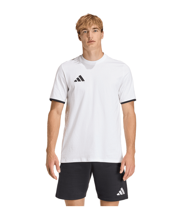 adidas Entrada 26 T-Shirt Weiß - weiss