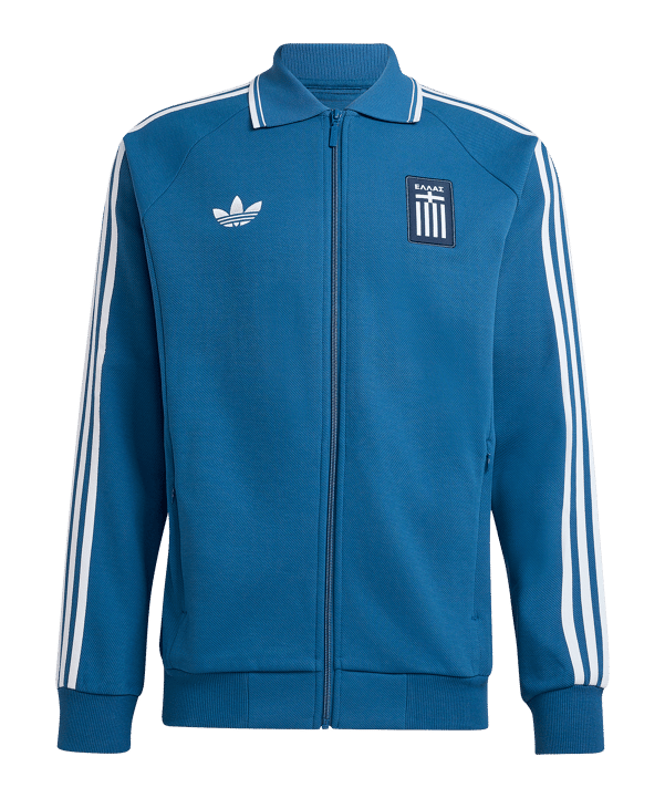 adidas EPO Griechenland Anthem Jacke 2026 Blau - blau