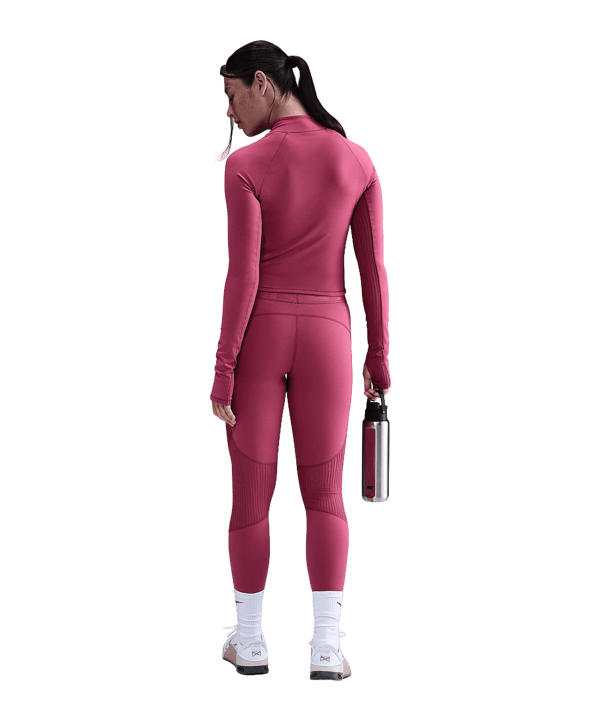 Nike Dri-Fit Warm Longlseeve T-Shirt Damen Rosa F634 - rosa