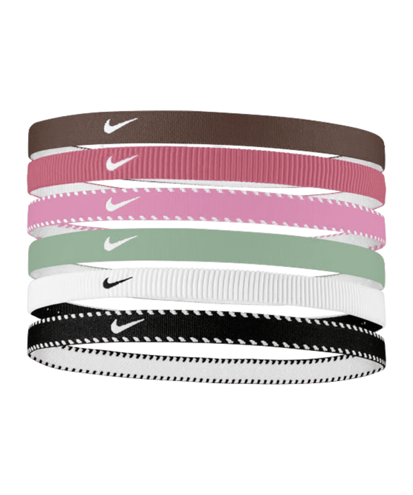Nike Flex Classic 6PK Fascia per capelli Multicolore C551 - multicolore