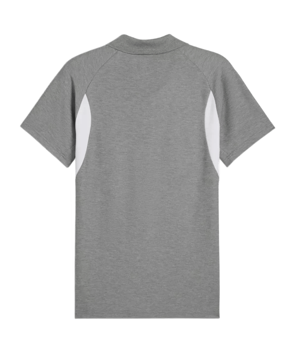 PUMA teamEVOSTRIPE Polo Grau F33 - grau