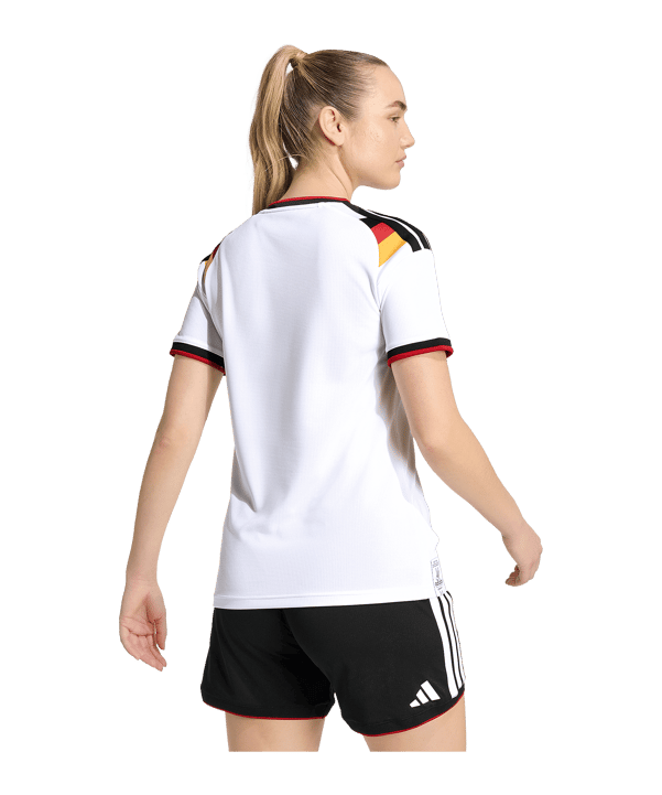adidas DFB Deutschland Trikot Home WM 2026 Damen 2 Sterne Weiß - weiss