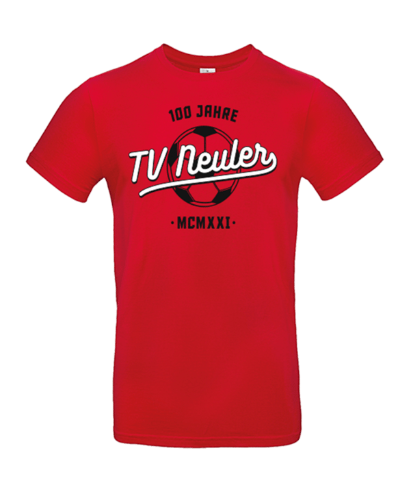 TV NEULER T-Shirt Vintage Ball MCMXXI Kinder (RED) - rot