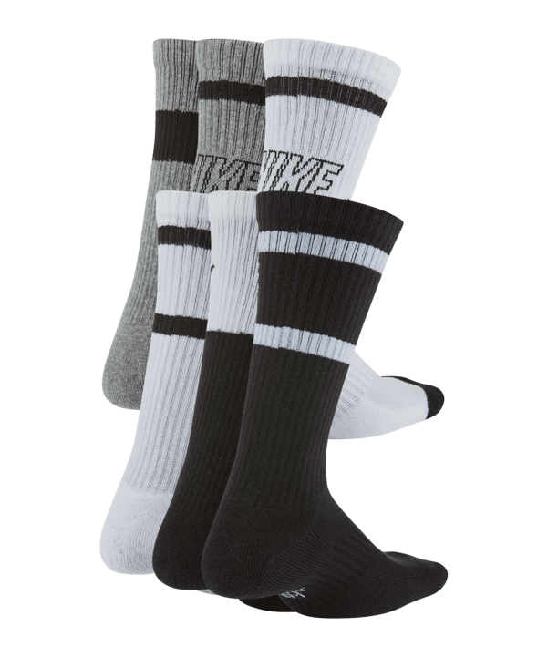 Nike 3 Paar Everyday Crew Socken Kids F901 - weiss
