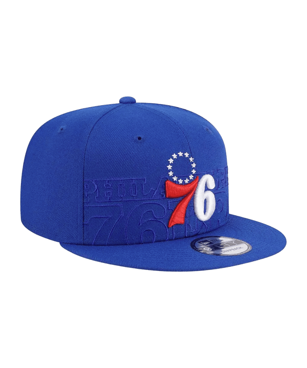 New Era Philadelphia 76ers Philadelphia 76ers Draft 9Fifty Cap Blau - blau