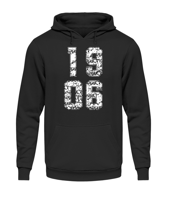 TSV Schopfloch Hoody 1906 Block W Schwarz - schwarz