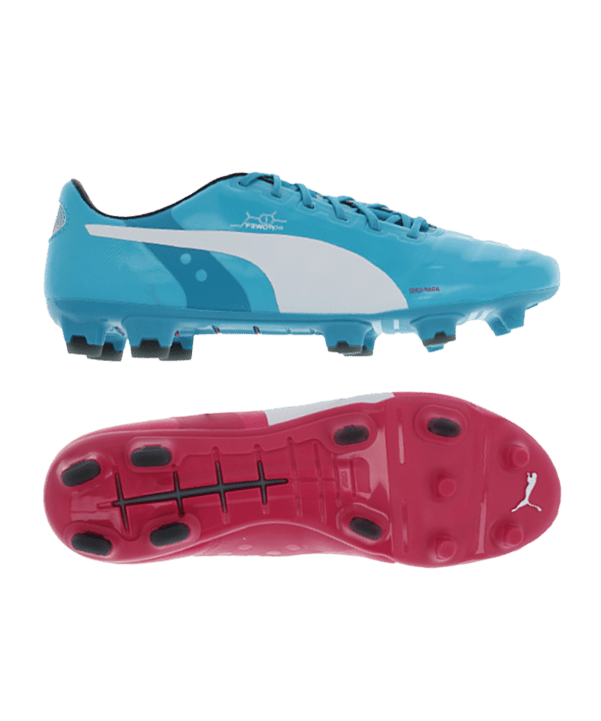 PUMA evoPOWER 1 Tricks FG Rosa Blau F01 - rosa