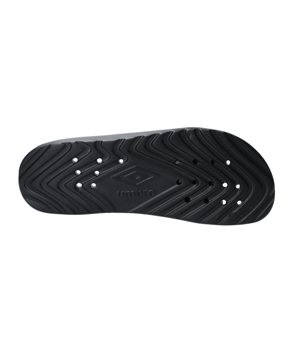 Umbro TT Sandal Badelatsche Schwarz Weiss F090 - schwarz