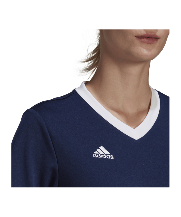 adidas Entrada 22 Trikot Damen Dunkelblau - blau