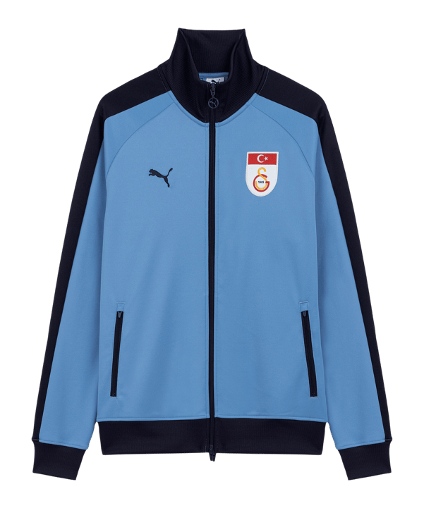 PUMA Galatasaray Istanbul T7 Track Jacke Blau F82 - blau