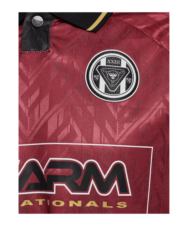 Hummel Loose Bay Soccer S/S Trikot Rot F3726 - rot