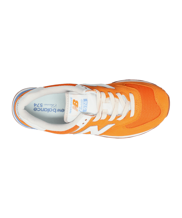 New Balance 574 Damen Orange Blau FVI2 - orange