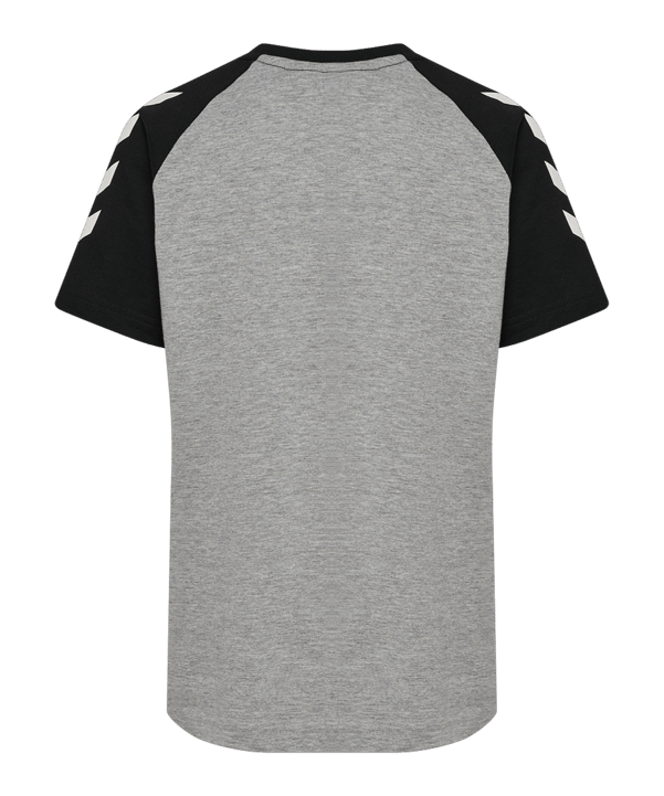 Hummel Logo S/S T-Shirt Kids Grau F2006 - grau