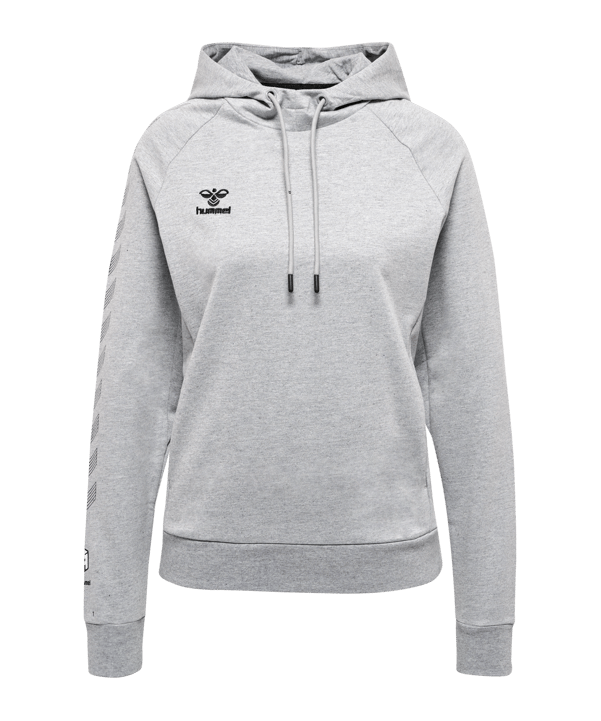 Hummel Move Gird Hoody Damen Grau F2006 - grau