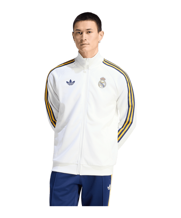 adidas Real Madrid OG TT Jacke Weiß - weiss