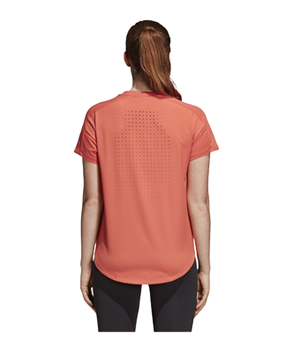 adidas ZNE Tee T-Shirt Dames Rood - rood