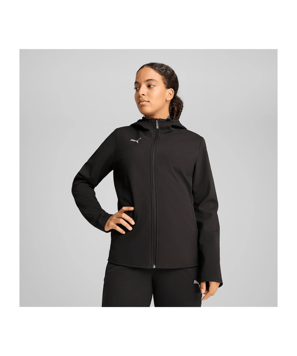 PUMA TeamAdditions Softshelljacke Damen Schwarz F03 - schwarz