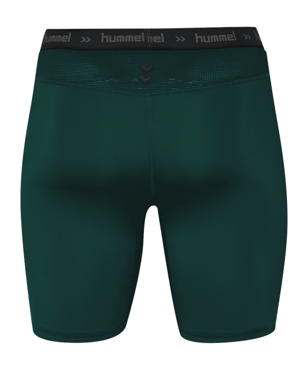 Hummel SMU Print Baselayer Short Grün F5069 - gruen