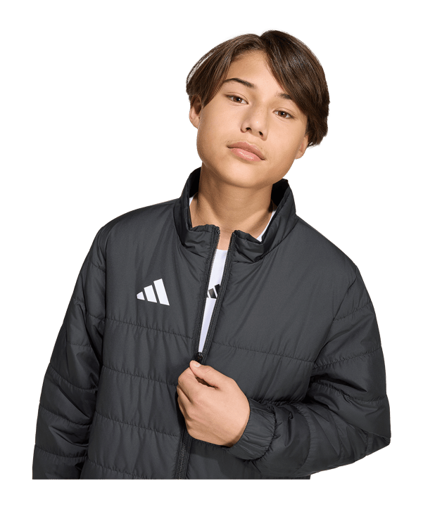 adidas Entrada 26 Winterjacke Kids Schwarz - schwarz