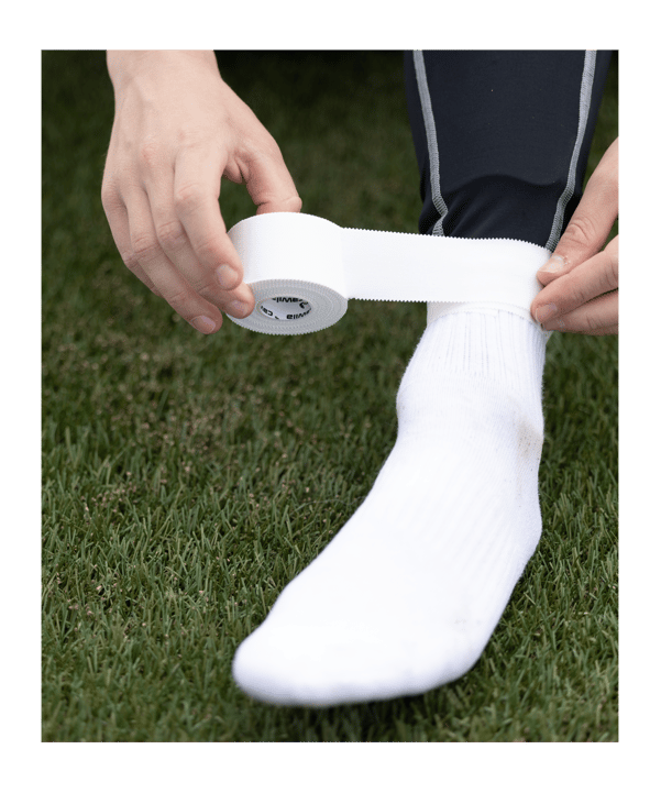 Cawila Sporttape PREMIUM 3,8m x 10m 6er Set Weiss - weiss
