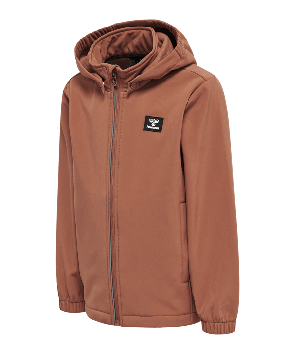 Hummel hmlMARS Softshelljacke Kids Braun F6113 - braun